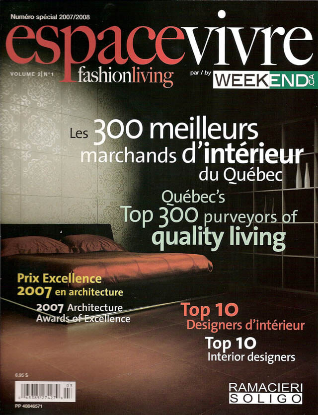 Top Ten Designer Montréal – 2007-2008